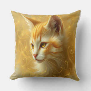 Goldkatze kissen