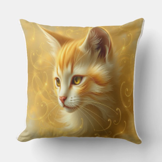 Goldkatze  kissen (Vorderseite)