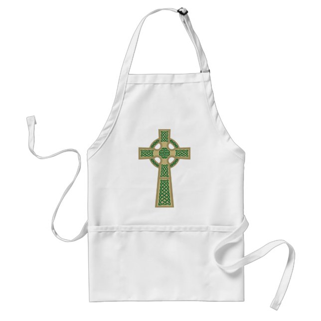 Goldkeltisches Kreuz-Schürze Schürze (Vorne)