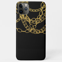 Goldketten, schwarze Hip Hop-Kette