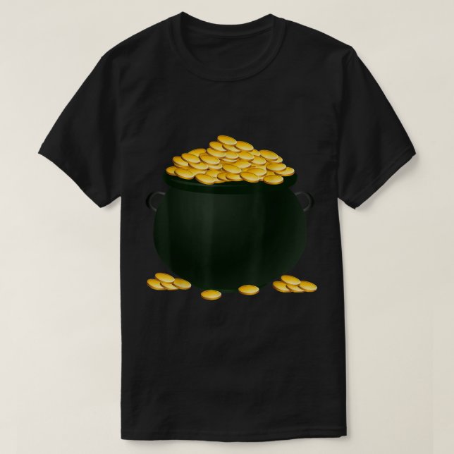 Goldkostüm T-Shirt (Design vorne)
