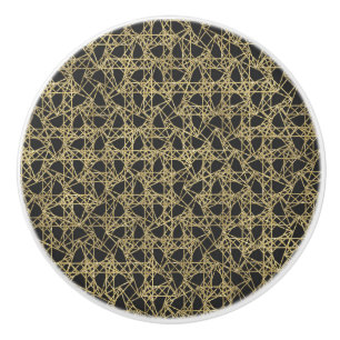 Goldkratzer Golden Modern Glamour Einzigartige Ele Keramikknauf