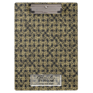 Goldkratzer Golden Modern Glamour Klemmbrett