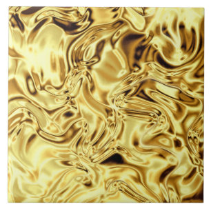 Goldkrinkle Hübsch Fliese