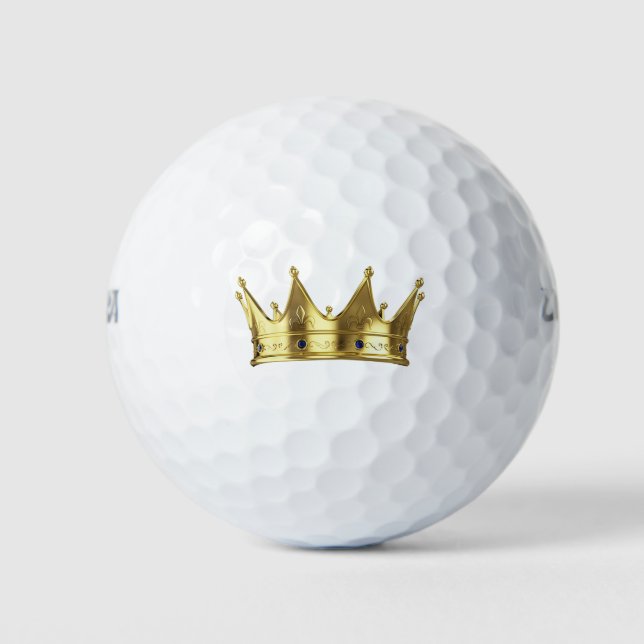 Goldkrone Golfball (Vorderseite)