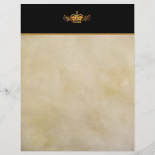 Goldkrone Pergament-Look Letterhead