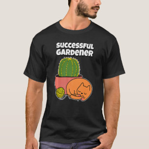 Goldkugel Kaktus Und Schlafkatze Erfolgreiche Gard T-Shirt