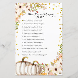 Goldkürbis Wasserfarbe, die Mommy Best Game kennt