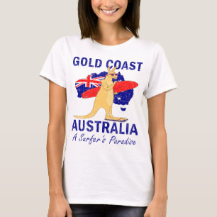 Goldküste Australien Ein Paradies für Surfer T-Shirt