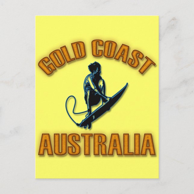 GOLDKÜSTE AUSTRALIEN POSTKARTE (Vorderseite)