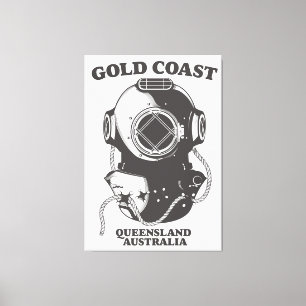Goldküste Queensland Australien Tauchposter Leinwanddruck