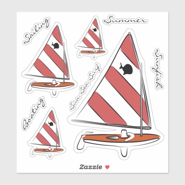 Goldlachs Aufkleber (Blatt)