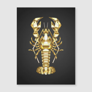 Goldlachs Magnetkarte