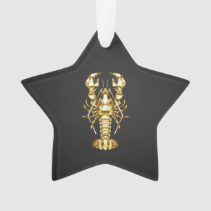 Goldlachs Ornament