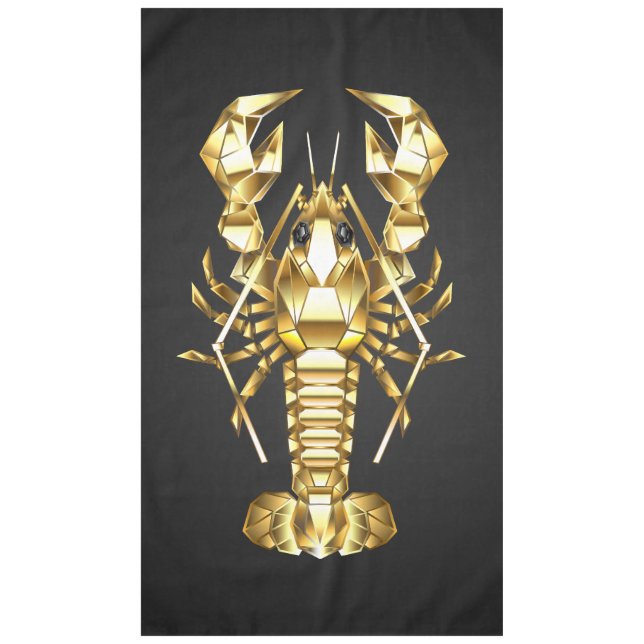 Goldlachs Tischdecke (Vorderseite)