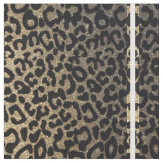 Goldleopard Stoff