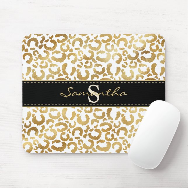 Goldleoparddruck Mousepad (Mit Mouse)
