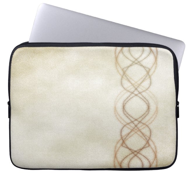 Goldlichter Laptopschutzhülle (Vorderseite)