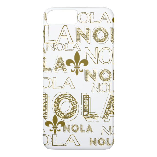 GoldLilie NOLA NOLA NOLA Case-Mate iPhone Hülle (Rückseite)