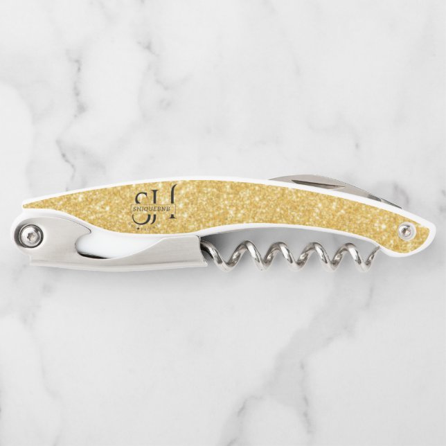 Goldlogo Kellnermesser (Vorderseite)