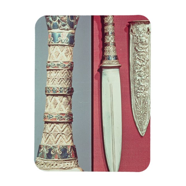 Goldmagger und -schuh, Schatz von Tutankhamun, c.1 Magnet (Vertikal)