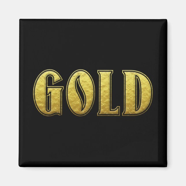 Goldmagnet Magnet (Vorne)