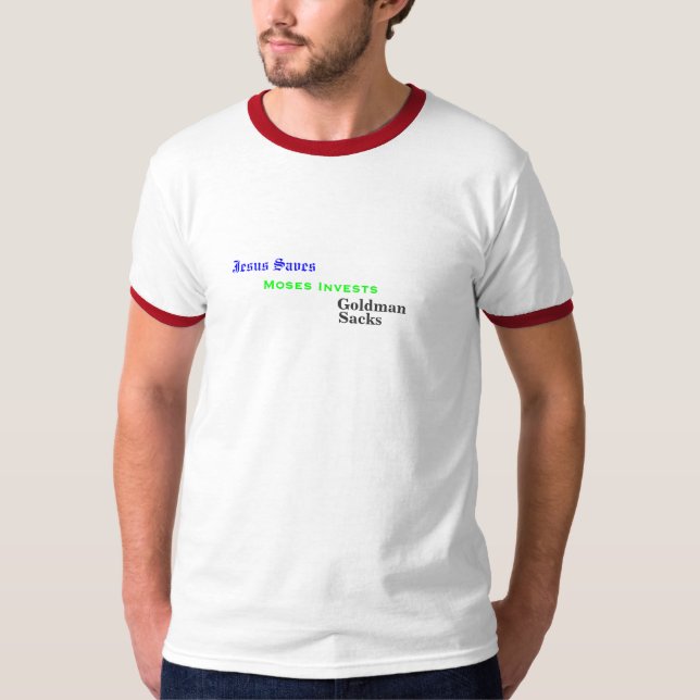 Goldman Säcke T-Shirt (Vorderseite)