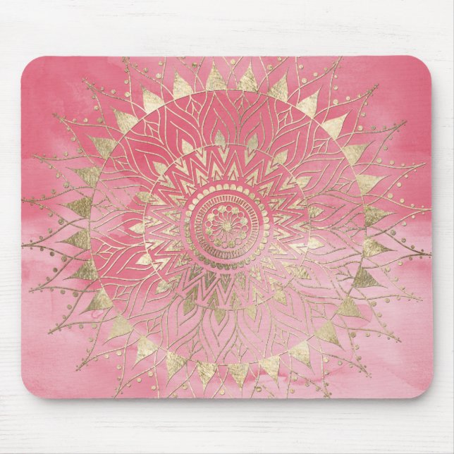 Goldmandala Mousepad (Vorne)