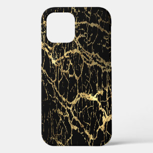 Goldmarbling Texture: Luxe Design Element iPhone 12 Hülle