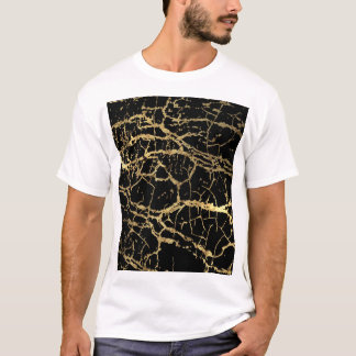Goldmarbling Texture: Luxe Design Element T-Shirt