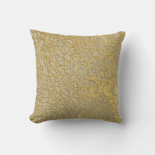 Goldmarmorierung: Grunge-Texturdesign Kissen
