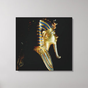 Goldmaske von Tutankhamun Leinwanddruck