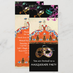 GOLDMASKEN ORANGE LADY MASQUERADE PARTY Programm