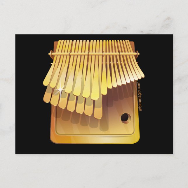 Goldmbira Postkarte (Vorderseite)