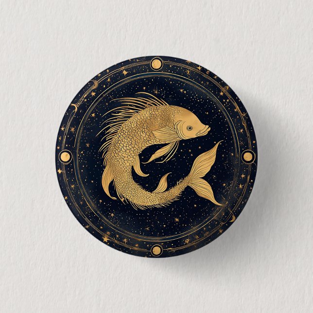 Goldmedaille Button (Vorderseite)