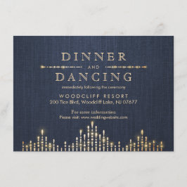 Goldmedaille Deko Vintage Hochzeit Empfang Begleitkarte