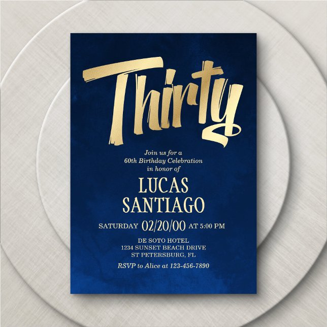 Goldmedaille der Männernacht zum 30. Geburtstag Einladung (Von Creator hochgeladen)