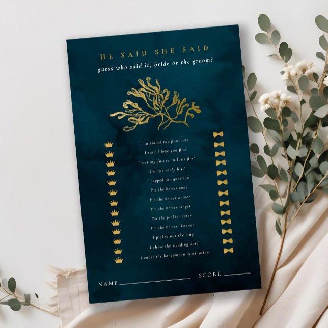 Goldmedaille Er sagte, sie sagte Brautparty Game (Von Creator hochgeladen)