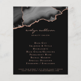 Goldmedaille für Schwarz und Rose Flyer