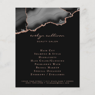 Goldmedaille für Schwarz und Rose Flyer