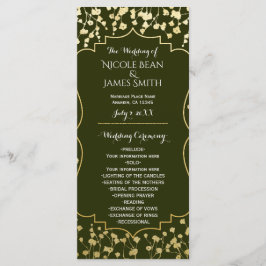 Goldmedaille-Hochzeitsprogramm für Olivenöl aus Gi Programm