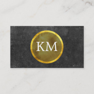 Goldmedaille II   Deluxe, Slate Visitenkarte
