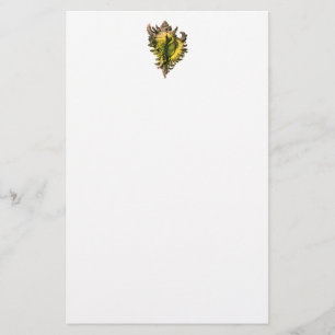 Goldmedaille Muschel Briefpapier