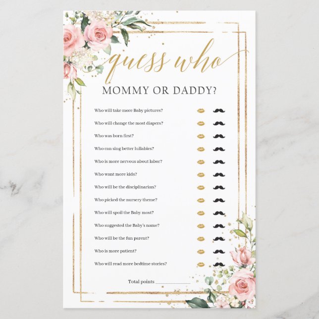 Goldmedaille oder Papa-Spiel (Vorderseite)