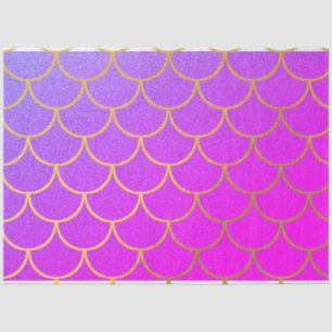 Goldmedaille Scales Pink Lila Glitzer Seidenpapier