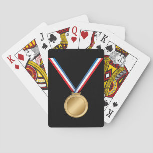 Goldmedaille Spielkarten
