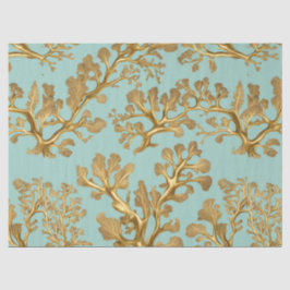 Goldmedaillen auf dem Grünbuch über Meeresfrüchte Seidenpapier