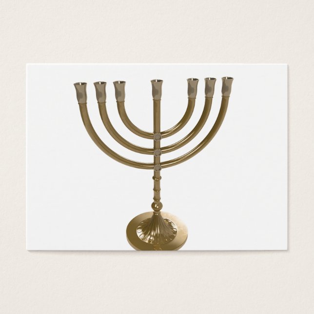 Goldmenorah (Vorderseite)