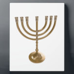Goldmenorah Fotoplatte<br><div class="desc">Menora,  Channukah,  metallisch,  hannukah,  hebräisch,  Feiertage,  jew,  Juden,  Judentum,  menorah,  chanukah,  hannuka,  Channuka,  christmukah,  christmukkah,  christmukka,  Judaika Rabbi</div>