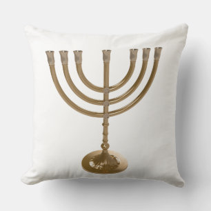 Goldmenorah Kissen